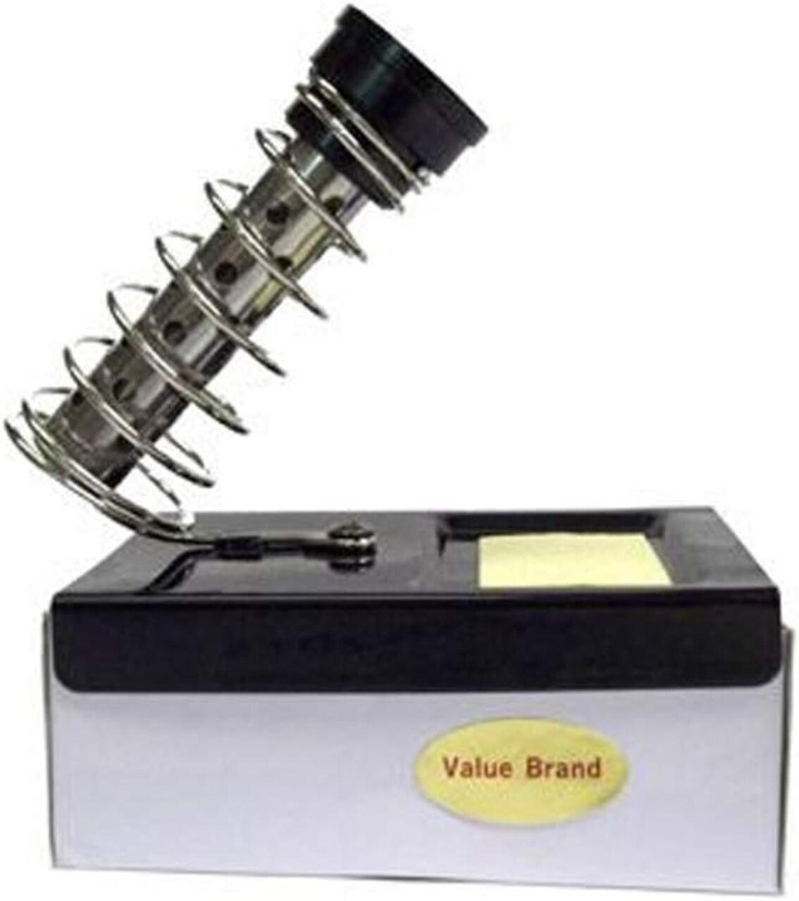 Rainbow Value Soldering Iron Stand, Metal Soldering Iron Holder, Tip Cleaning Sponge